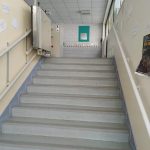 Stairs to 1st floor.